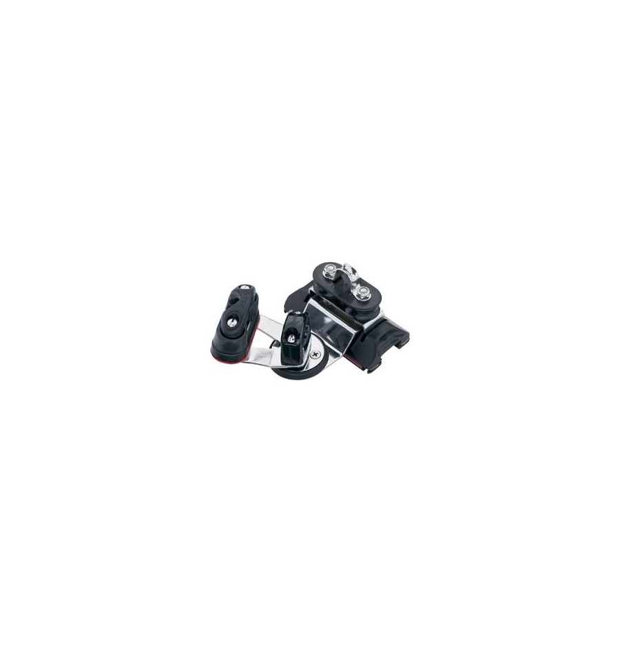 Harken Chariot GV avec taquet coinceur pivotant