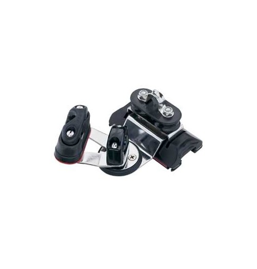 Harken Chariot avec taquet coinceur pivotant