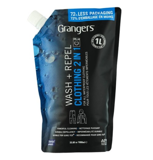 Grangers Clothing Wash + Repel 2/1 1000ml GRF212 H2O Sensations