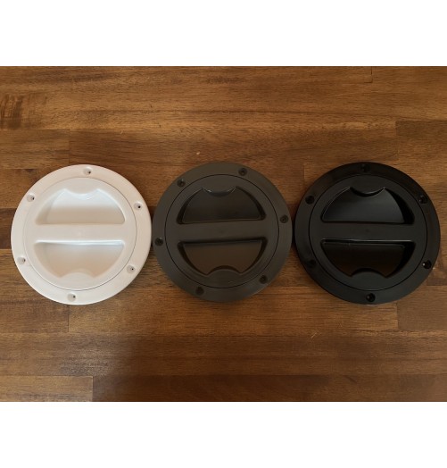 Allen Internal Seal Hatch Cover Medium 101mm Black White Grey A1737 H2O Sensations