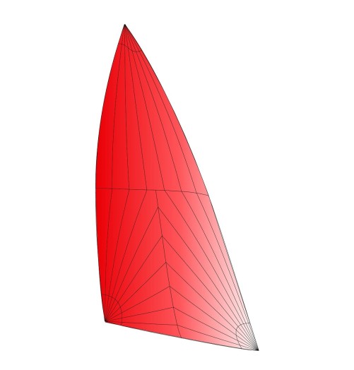 Nacra 17 MK1 Spinnaker Rouge Traitement Holmenkol 60275 H2O Sensations