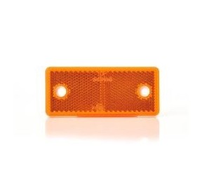 WAS Reflector Rectangular Orange 96*42mm 2 Holes WAS851 H2O Sensations