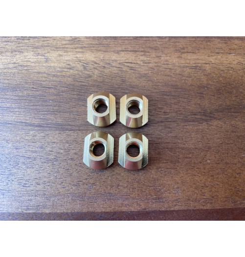 H2O Sensations M8 Brass Square Nut