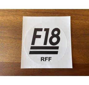 F18 International Adhésif Jauge coque transparent H2O Sensations