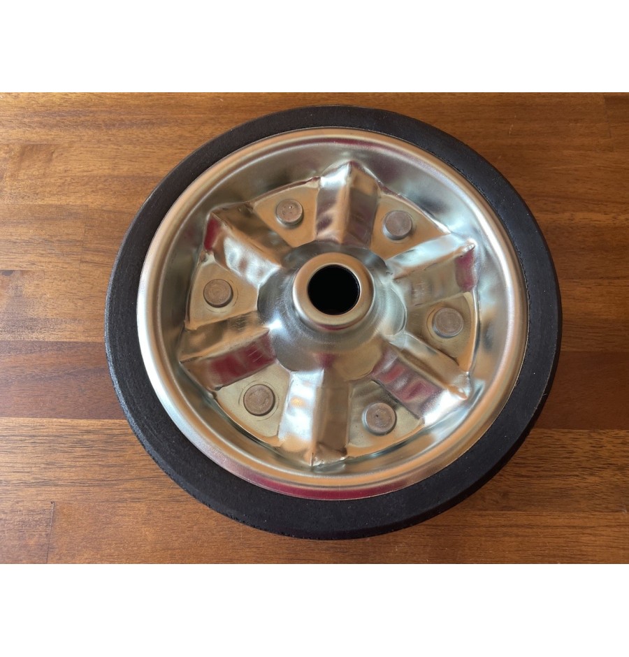 AL-KO Replacement Jockey Wheel Steel Rubber 200*50*20