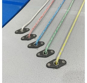 Allen Deck Bush With Flange Acetal Stainless Steel 6.4mm