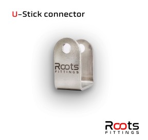 Roots Fittings Twist Tiller U Connector 23mm