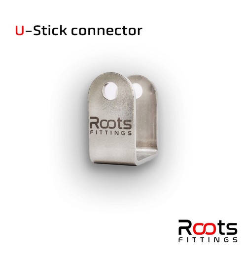 Roots Fittings Twist Tiller U Connector 23mm