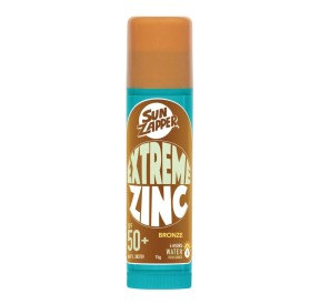 Sun Zapper Extreme BRONZE Zinc Sunscreen Stick SPF 50+ 15g H2O Sensations