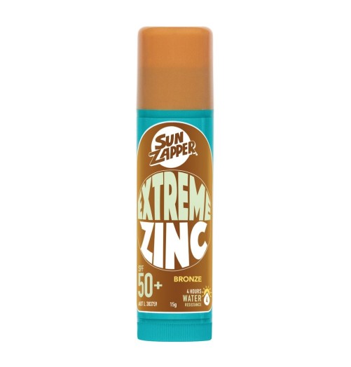 Sun Zapper Extreme BRONZE Zinc Stick SPF 50+ 15g