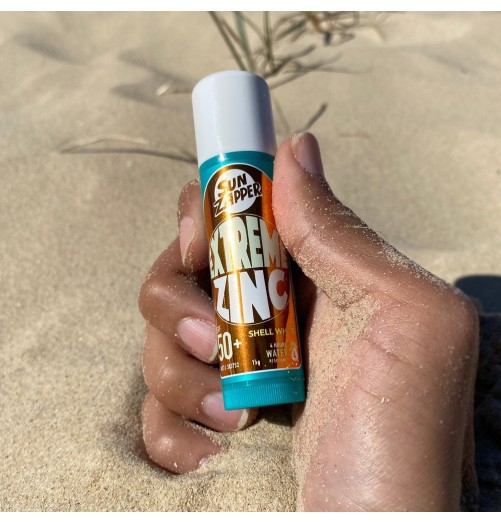 Sun Zapper Extreme BLANC Coquillage Zinc Stick SPF 50+ 15g