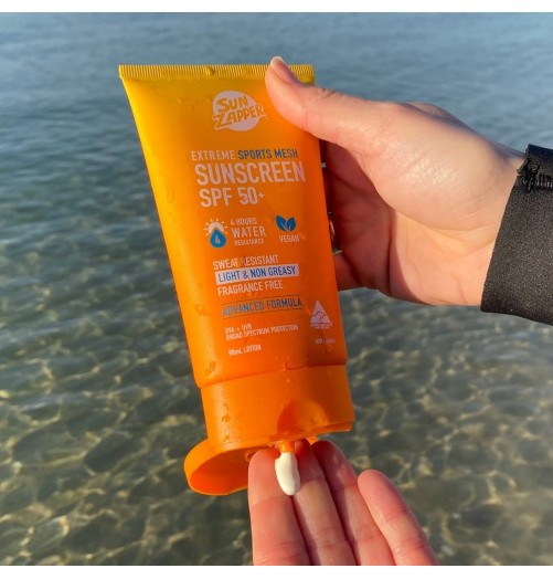 Sun Zapper Extreme Sport Mesh Sunscreen Lotion 90ml SPF 50+