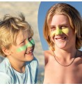 Sun Zapper Zinc Stick Protection UV Vert Jaune Ton Peau