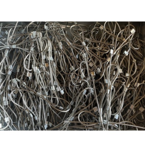 Câble Souple 7*19 Serti Double Loop