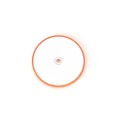 WAS Catadioptre Rond Orange 1 trous 60mm