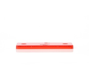 WAS Reflector Rectangular Red 96*42mm 2 Holes WAS849 H2O Sensations