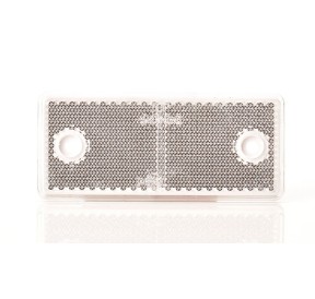 WAS Reflector Rectangular White 96*42mm 2 Holes WAS847 H2O Sensations