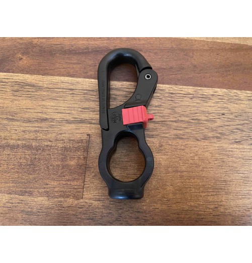 Snap Shackle "NAB" Ultra Light Plastic Small 72mm Black