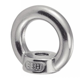 Stainless Steel A4 Nut Ring M10 DIN 582 A4M6ECAN H2O Sensations