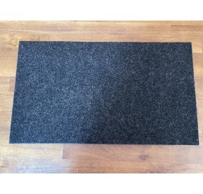 CadKat Cradle Carpet Felt Self Adhesive Black 47*27cm