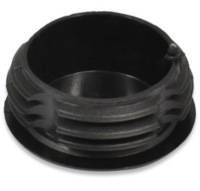 End Cap Tube Mast Boom Spinnaker Pole 35mm Pan Convex head