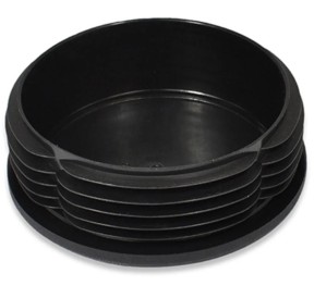 Bouchon Tube Tangon Bôme Mât 50mm Plat
