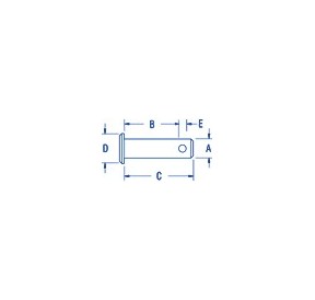 Ronstan Clevis Pin Stainless Steel A4 9.5*25mm