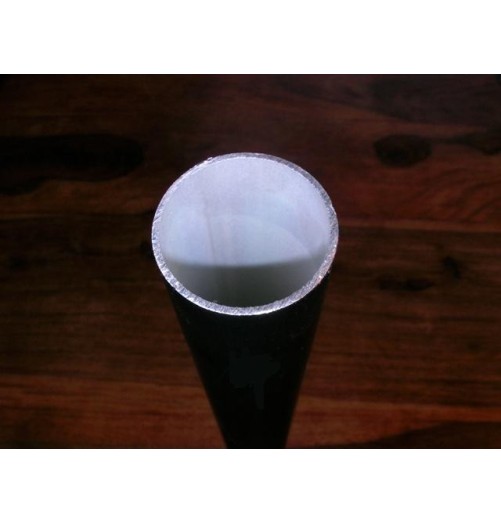 Tube Aluminium Anodisé Noir 38*2mm