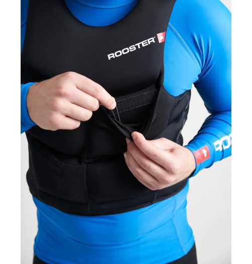 Rooster Race Armour Impact Aide Flottabilité Homme Large Noir