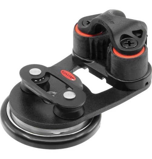 Ronstan Swivel Base Ball Bearing Sheave Cleat Small 27mm RF70 H2O Sensations