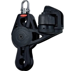 Ronstan Poulie Orbit 55mm Violon Double Ringot Serre-Ecoute RF55530 H2O Sensations