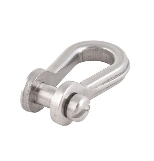 Allen Shackle D Stainless Steel Narrow Forged 5mm A5405N H2O Sensations