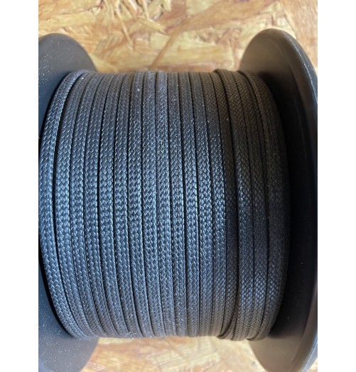 Kingfisher Dyneema Gaine XS 4-6mm Noir KFDCXSBK H2O Sensations