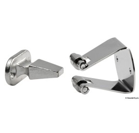 Osculati Bloque Porte Rouleaux Retenue Inox 34*20mm