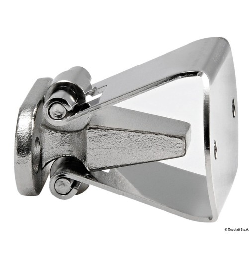 Osculati Stainless Steel Door Stopper Support Rolls 34*20mm 38.442.85 H2O Sensations
