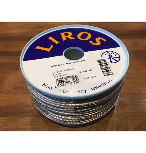Liros D-Pro Static Dyneema DM20 4mm Bobine Seulement