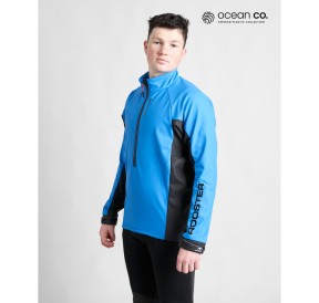 Rooster Homme Coupe Vent Active Aquafleece Top Bleu ROOPROAQA H2O Sensations