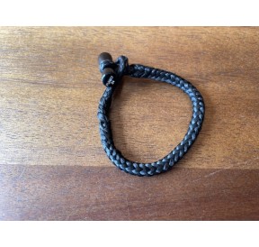 H2O Sensations Roots Fittings Manille Textile 16-18cm 3mm Noir H2O00190