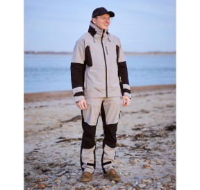 Rooster SB1 Inshore Jacket (Unisex) Grey Black H2O Sensations