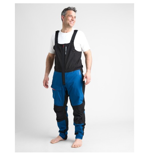 Rooster SB1 Salopette Cotière Sportive (Unisex) Bleu Noir H2O Sensations