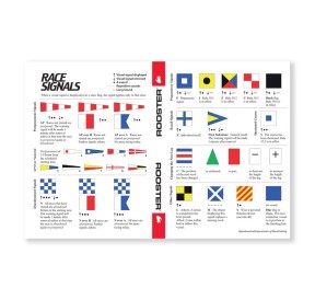 Rooster Race Signals Sticker 23*15cm 132889 H2O Sensations