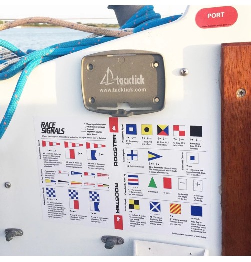 Rooster Autocollant Pavillonnerie Départ 23*15cm