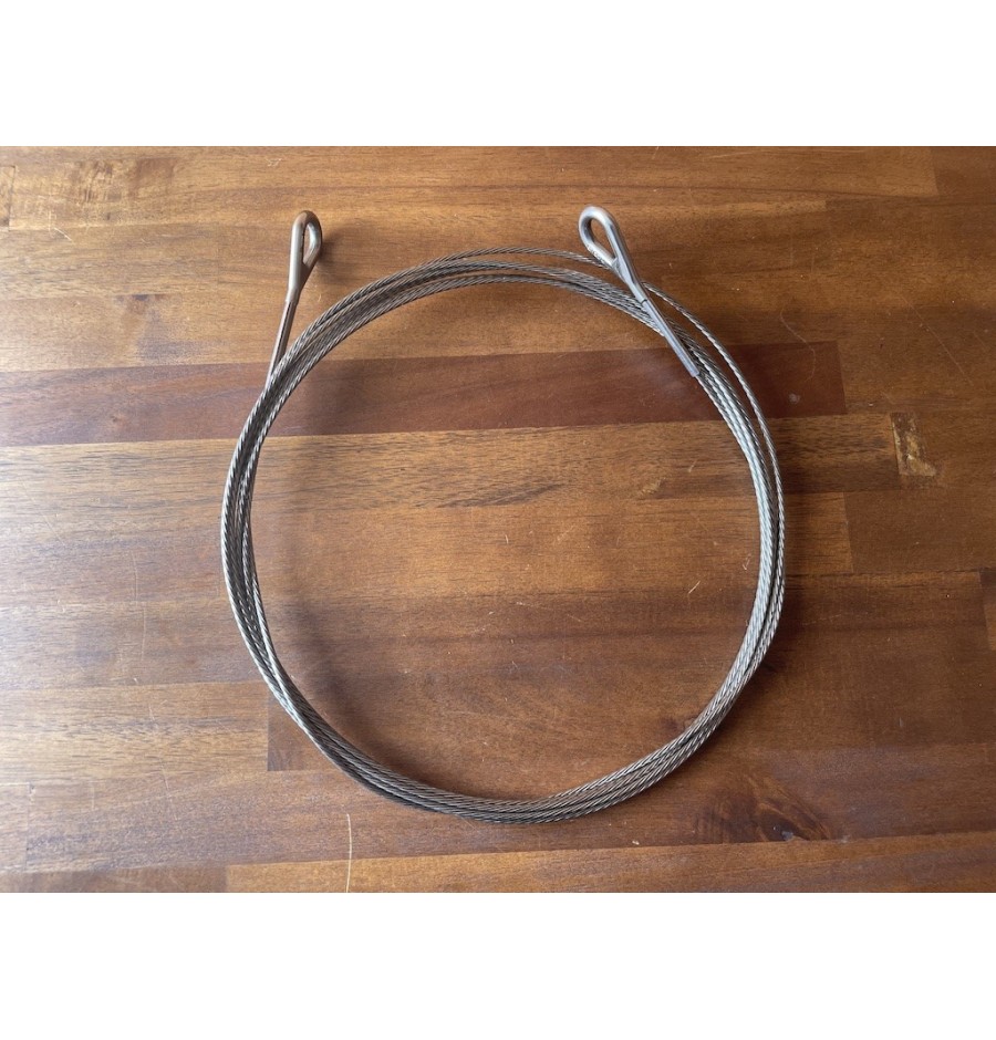 H2O Roots Câble Etai Dyform 3mm 573cm Tear Drop