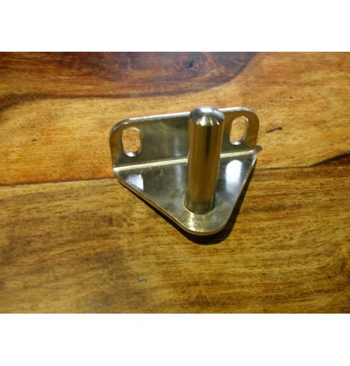Transom Pintle Stainless Steel 10mm ø, 35mm high