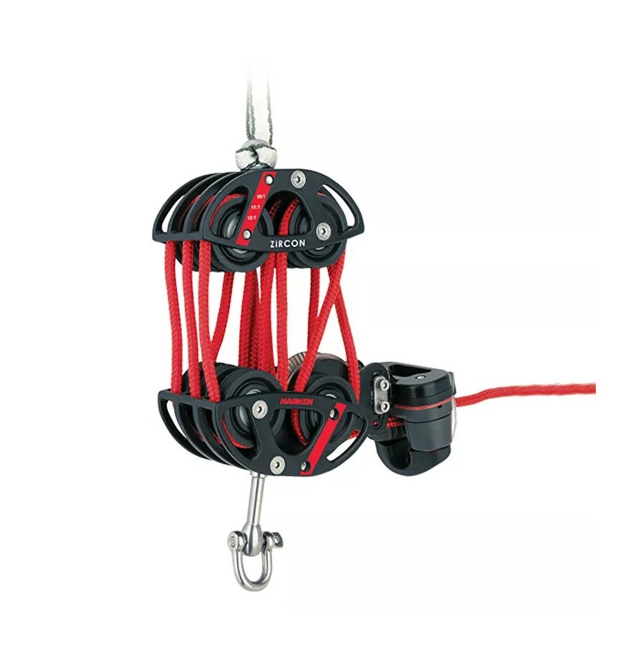 Harken Zircon 40mm Palan 12:1 Cam Cleat