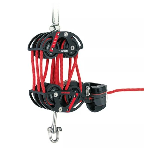 harken zircon 40mm grand prix gp catamaran palan voile system 12:1 2801 H2O Sensations