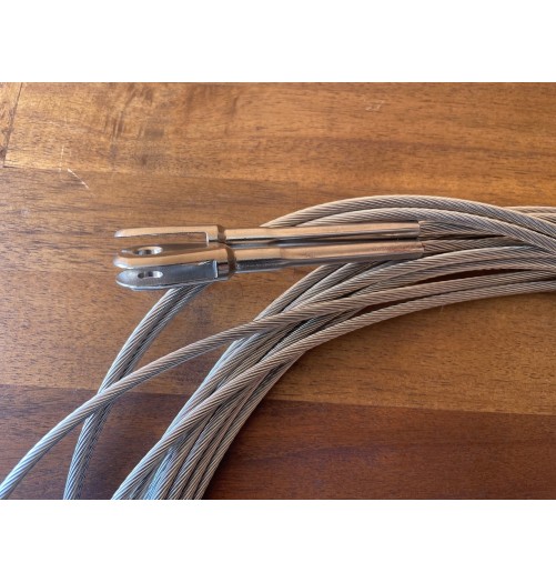 H2O Sensations Nacra F18 Shroud Wires Race Class Legal 679cm (Set) H2O00019 H2O Sensations