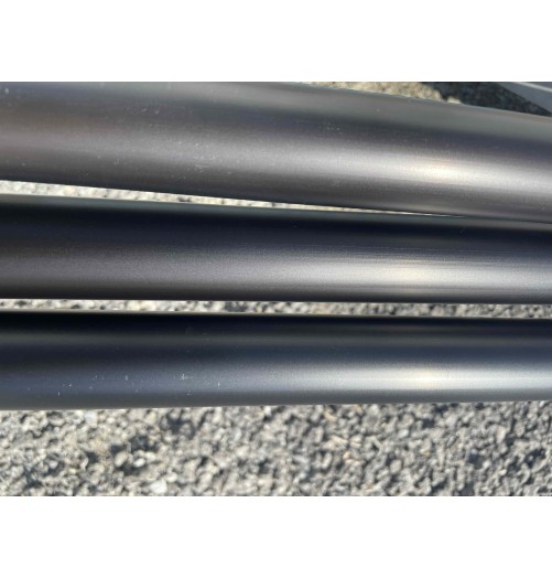 Tube Aluminium Anodisé Noir Epaisseur 35*3mm