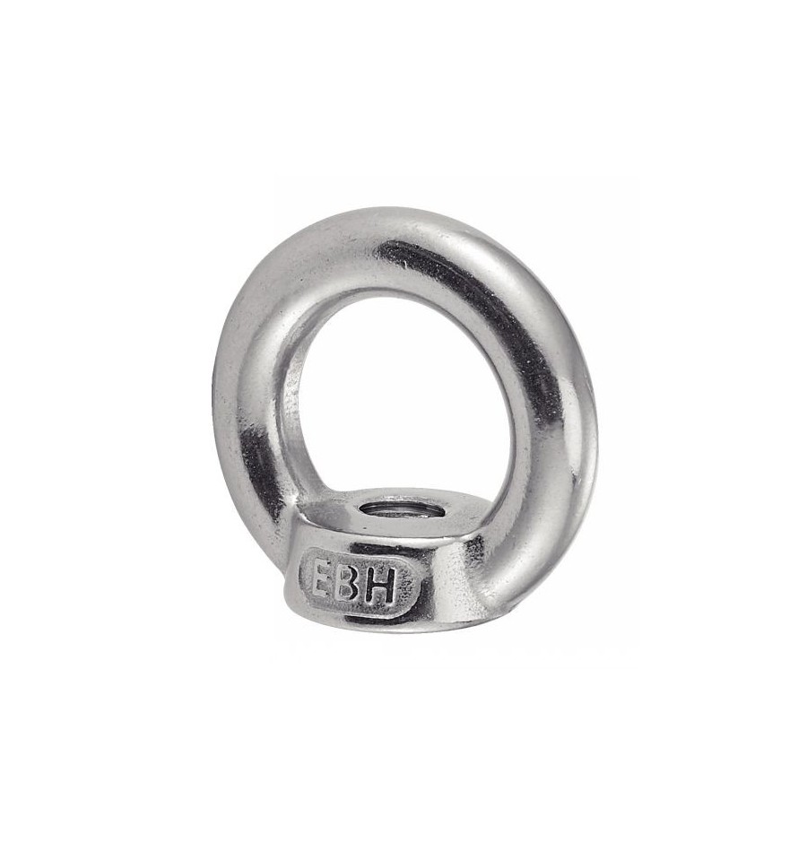 Ecrou Oeil / Anneau Inox A4 M20 DIN 582