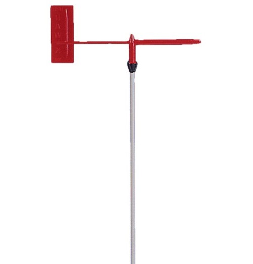 Low friction racing wind indicator